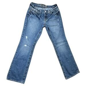 Y2K U.S Polo assn. University jeans womens size 26 - 5/6 Low rise boot c…​